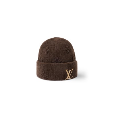 LOUIS VUITTON LV CRUSH MONOGRAM HERITAGE BEANIE M98200 (22*20cm)